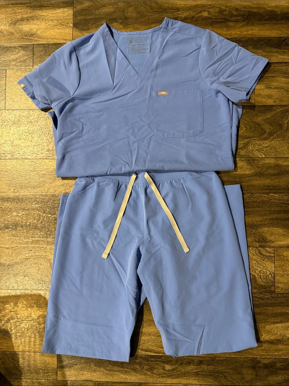 Figs Scrub Set/Ceil Blue/Size Medium